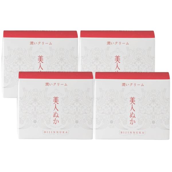 配送料無料リアル 美人ぬか  潤いクリーム (45g)×4個セット (YC-LP)