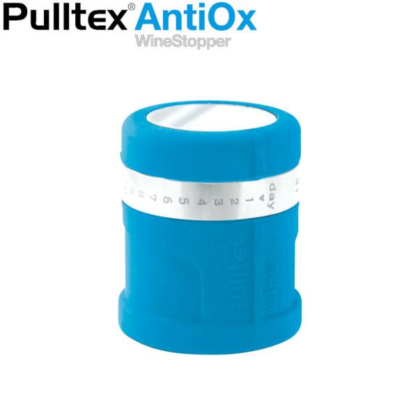 【送料無料】Pulltex プルテックス アンチ・オックス ワインセーバー ワインストッパー ブルー