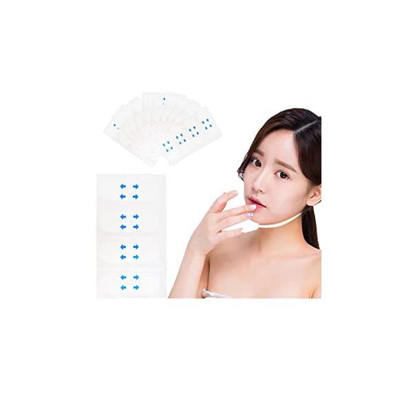 【セット内容】小顔テープ160枚入り。日常生活でのあなたの使用ニーズを満たすことができます。【極薄く】約0.02mmの極薄テープで、皮ふの動きにフィットするので違和感が少なく自然なつけ心地。【小顔効果】たるみやしわなどをアクリル系粘着剤指で...