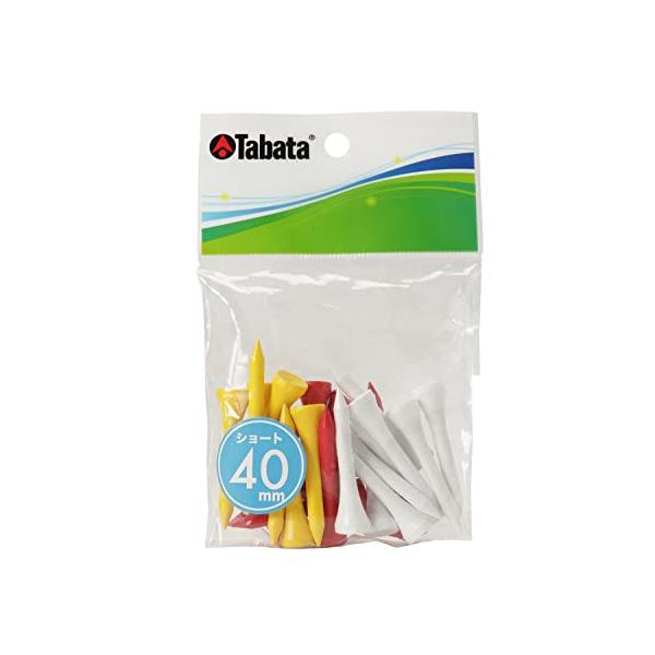 カラー：マルチサイズ：40mmスタイル：25本入り(カラー)シンプルなウッドティー ショートティーの長さ:40mmティーの入数:25本3色アソート