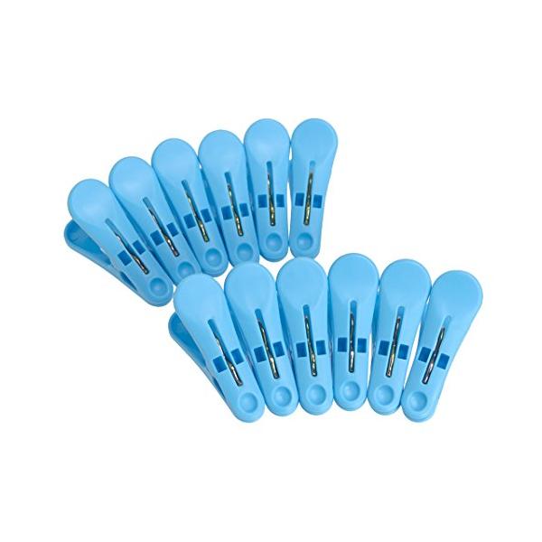 ダイヤ (Daiya) 洗濯バサミ フィットピンチ 12P 横3.6cm×縦5.8cm×厚2cm 指先に