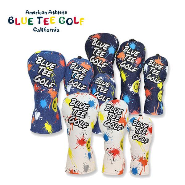 ブルーティーゴルフ　ヘッドカバー　ＨＣ−０４０　デニムペイントヘッドカバー/BLUE　TEE　 GOLF