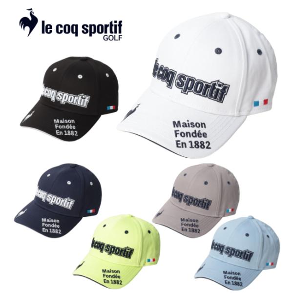 le coq sportif GOLF (ルコックゴルフ)定番ロゴキャップ(UVケア(UPF50))品番 QGBVJC00シンプルなマーキングとロゴデザインを施した、どんなシーンにも合わせられるスタンダードなツイルキャップ。カラーバリエーシ...