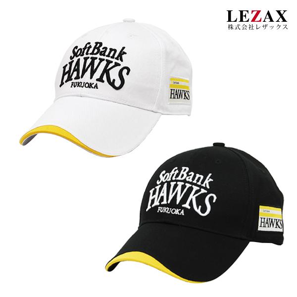 ソフトバンクホークス　キャップコットン100%で快適マグネット入りキャップマーカー付きカラー：ホワイト , ブラックサイズ：フリー（58cm）素材：綿100％【購入希望のお客様へ】こちらの商品は定型外郵便での発送です。発送からお届けまでに２...