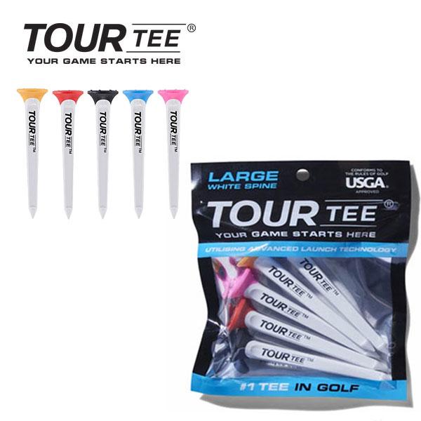 ツアーティー　ラージTour Tee LARGEサイズ：80mm ( カップ径/18.5mm ) ×5本素材：ラバー、ポリカーボネイト木製ティーと比べ、折れにくく耐久性に優れています。特殊なカップ形状によりボールを乗せやすく、ストレスを軽減...