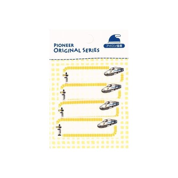 ネームテープ・電車 　小 17326 ＜アイデア次第で色々使えます！＞キャラクターのワッペンやネームテープを製品に張り付けて販売することは法律上禁止されています。（一般柄は全く問題ございません）（ 手芸 ハンドクラフト 和洋裁材料 ワッペン...