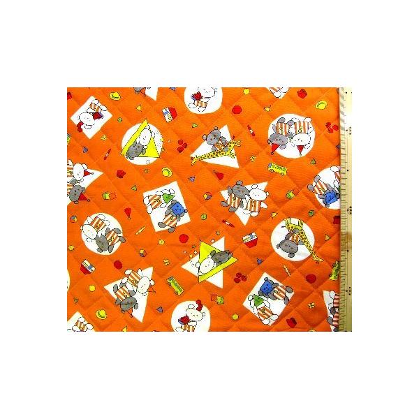 ｑ キャラクター キルティング 生地 こぐまちゃん オレンジ 柄番号３ キルト 生地幅 約106cm 表地 オックス Q 4098 1a Kq 4032 Buyee Buyee Japanese Proxy Service Buy From Japan Bot Online