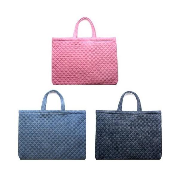 レッスンバッグ （手作り  通園 通学 バッグ ）デニム風カラー無地 re-swa-732 ★ピンク　完売しました。＜当店で制作したオリジナルの手作り商品です！＞手作り製品はすべて当店で製作した完成品です。★サイズや形はページに記載されてま...