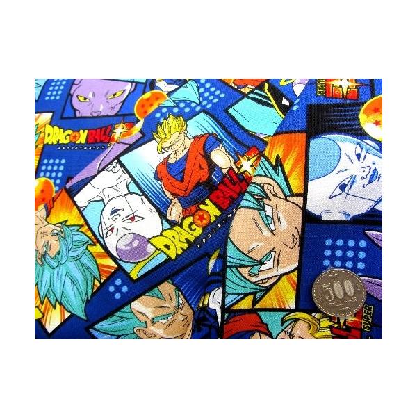 生地 キャラクター 生地キャラクター キャラクター生地 布 キャラクター 生地 ドラゴンボール超 スーパー 紺 柄番号５ 2019 2020 オックス 布 綿100 生地幅 約108cm Yuw 19dbs 005 1 Kk 5832 代購幫