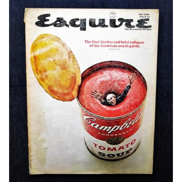 アンディ・ウォーホル キャンベルスープ缶 1969年 Esquire Andy Warhol Campbell's Soup/ダイアン・アーバス  東京ローズ 戸栗郁子/草間彌生