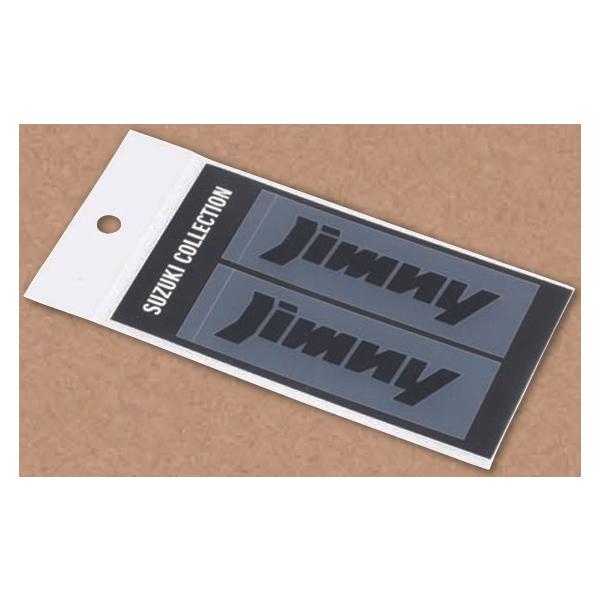 スズキ純正 公式ノベルティ 「ステッカー Jimny 2枚組 ブラック」ジムニー