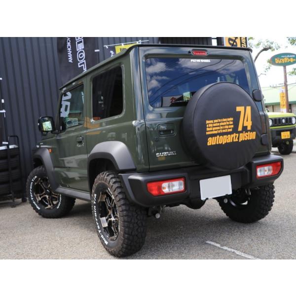 新型ジムニーシエラ用スペアタイヤカバー ７４番 型式背番号 ｊｂ７４ｗ Pistonオリジナル Buyee Buyee 日本の通販商品 オークションの代理入札 代理購入