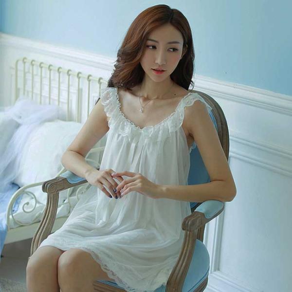 ネグリジェ レディース ワンピース 春夏 ロングネグリジェ 可愛い 姫 ノースリーブ パジャマ レース ナイトガウン ローブ 部屋着 大人 オシャレ Buyee Servicio De Proxy Japones Buyee Compra En Japon
