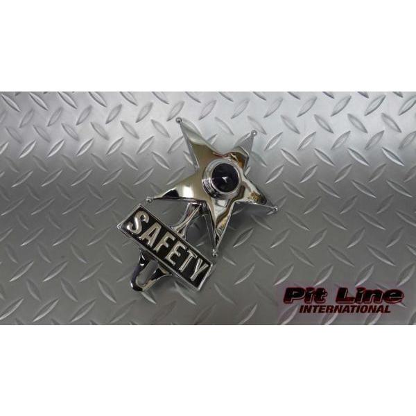 セーフティースタークローム新品ブルー☆ インパラ/コンチネンタル