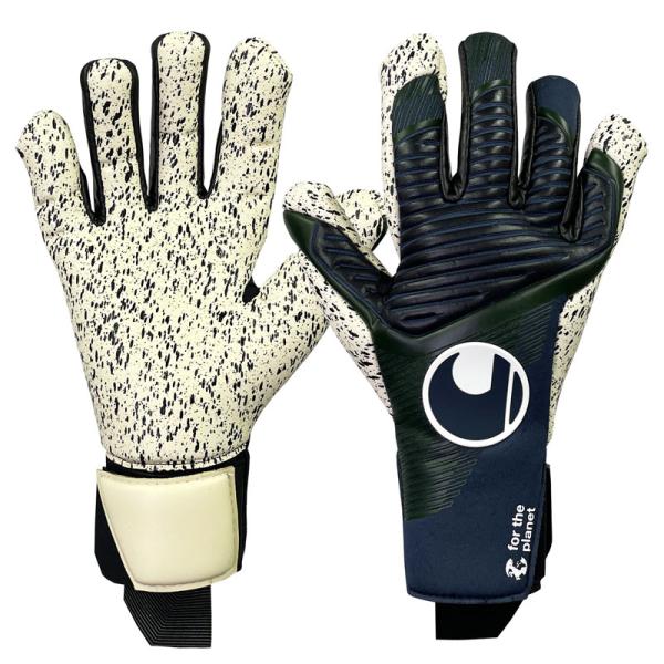 ウールシュポルト uhlsport (限定モデル) パワーライン スーパーグリップ+ ハーフネガティブ アース サッカー ゴールキーパーグローブ 手袋 24SS
