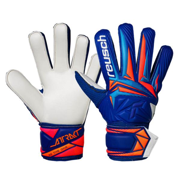 reusch アトラクト ソリッド ジュニア耐久性に優れ、ハードグランド含め全てのグランドでの使用に適しています。■パーム:ロイシュソリッド■カット:エクスパンスカット■カフ:オープンカフ■サイズ：4〜7■カラー：(4126)シャープブルー...