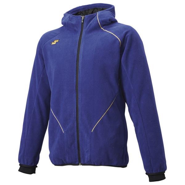 エスエスケイ（SSK） フリースジャケット フルZIP長袖パーカ(裏タフタ