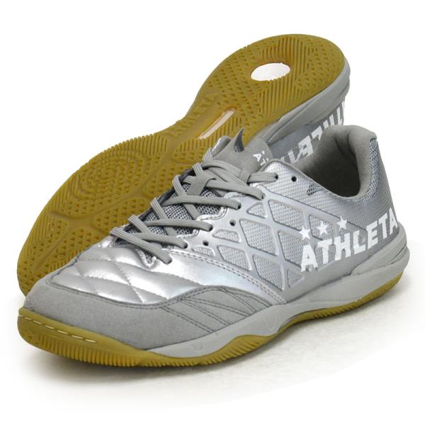アスレタ ATHLETA  Teo ID (テオ)  フットサルシューズ 屋内用  25AW (11021-SIL) ATHLETA（アスレタ） Teo ID (テオ) フットサルシューズ 屋内用 25AW