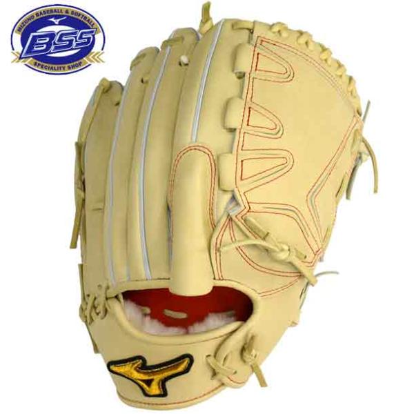硬式用Mizunoブラウン 野球グローブ ピッチャー用 田中将大モデル 野球 ミズノ 硬式グローブ ミズノプロ オーダーグラブ 田中将大型