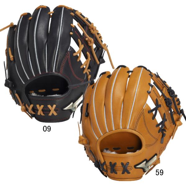 ミズノ MIZUNO  軟式用グローバルエリートHselectionSIGNA AXI  内野手用：サイズ8  野球 一般 軟式 グラブ グローブ  25SS(1AJGR32403) pitsports-plus_1ajgr32403