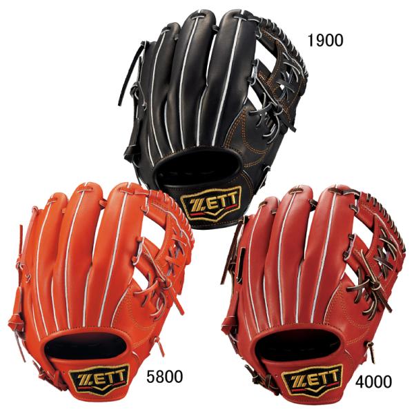 ゼット（ZETT） 軟式用プロステイタス25 内野手用 グラブ袋付 野球