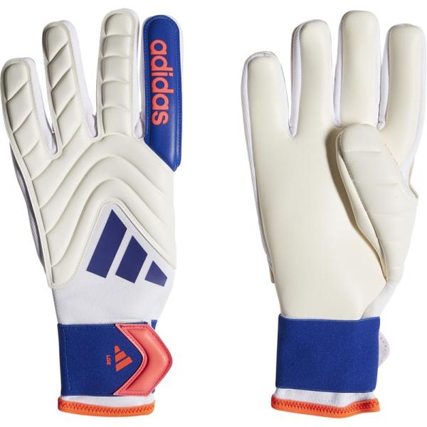新たなカタチでボールとコネクトすることを目指した、アディダス　コパLEAGUEゴールキーパーグローブ。手の甲に定番のラテックスを採用したグローブには、手首に心地よくフィットする伸縮性のあるリストストラップが付いている。巧みなボールさばきでゲ...