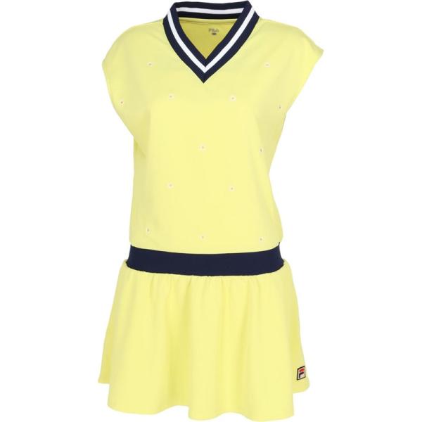 FILA テニスワンピース M【新品未使用】 新品 未使用 FILA ホワイト テニスワンピース L - メルカリ