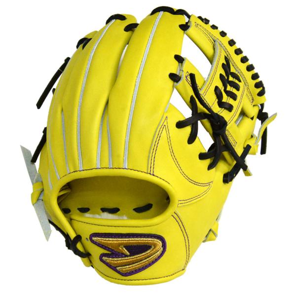 D quest 軟式グローブ イエロー ディークエスト D-Quest 硬式用グラブ クロスオーバー 内野手用 グラブ