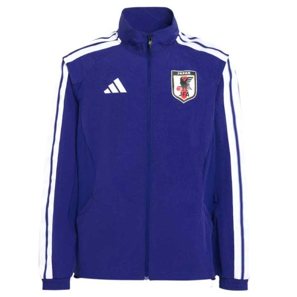 アディダス adidas  キッズ アディダス サッカー日本代表 ホーム アンセムジャケット  ジュニア サッカー レプリカ ウェア JAPAN  26SS(QH418-KA1517)