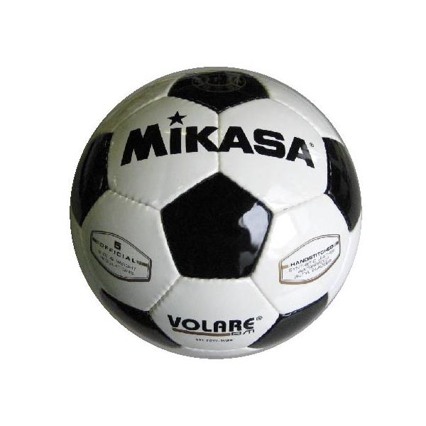 サッカーボール●素材人工皮革●サイズ5号●カラー　白X黒●仕様　手縫い●検定球●生産国パキスタン製