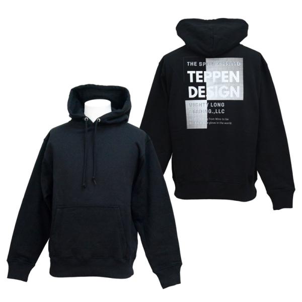 テッペン Teppen てっぺん  テッペンデザインパーカー  野球 ウェア パーカー  24SS (ﾃｯﾍﾟﾝﾃﾞｻﾞｲﾝﾊﾟｰｶｰ) pitsports-plus_teppen-parka
