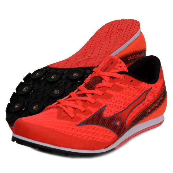 ミズノ MIZUNO  エックスファースト3 (エントリーモデル／土トラック兼用)  陸上スパイク 短・中・長距離・走幅跳用  25SS (U1GA258006) MIZUNO（ミズノ） エックスファースト3 (エントリーモデル／土トラック