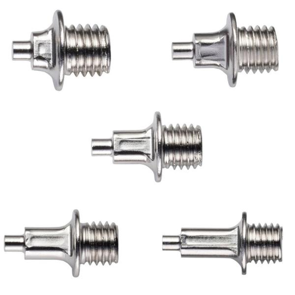 MIZUNO スパイクピン(オールウェザー/トラック用) 二段平行タイプ ピンの本数を16本から18本に変更■素材：金属製（鉄）■カラー：シルバー■サイズ 5mm（長距離用）、7mm（中距離用）、8、9mm（短距離用）8、9mm（走幅跳・三...