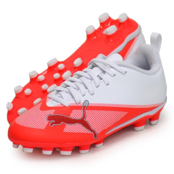 プーマ PUMA ウルトラ 7プレイ HG/AG + MID JR ジュニア サッカースパイク ULTRA 26AW (109165-01)
