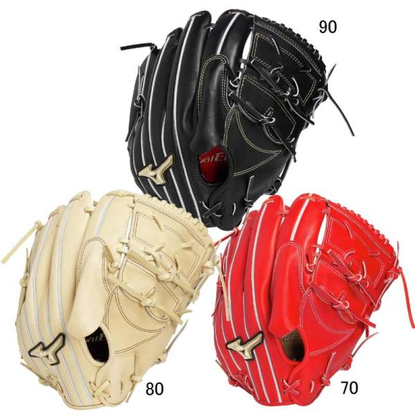 MIZUNO - 【限定】ベルガード　硬式グローブ MIZUNO 少年硬式グローブ / ミズノ グローバルエリート 外野手用