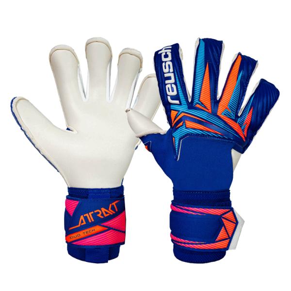 reusch アトラクト デュオ エボリューションアリソンが好むDuoパームを採用したモデル。内側に3Dラテックスドットを施しており、グローブ内の手の滑りを防ぎ、手とグローブの一体感を高めます。■パーム:ロイシュグリップデュオ■カット:エボ...