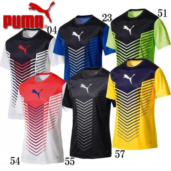 プーマ PUMA FTBLTRG グラフィック SS トレーニングシャツ サッカー プラシャツ 17SS(655385)