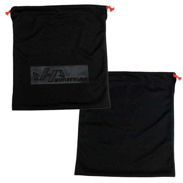 HATAKEYAMA ハタケヤマ グラブ袋  人気のグラブ袋グラブ・ミットやスパイクなどの野球用品入れ■カラー：ブラック■サイズ：横 約38cm×縦 約38cm■生産国：日本製