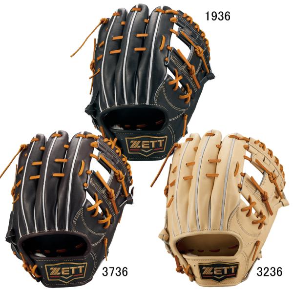 新品ZETT PRO MODEL 硬式グローブ ゼット ZETT 硬式用 プロステイタス2503P 源田モデル グラブ袋付