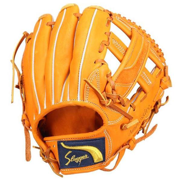 KUBOTA SLUGGER 久保田スラッガー  KSN-DS1KSオレンジ/タン 軟式グラブ 内野手用  (C-7041)