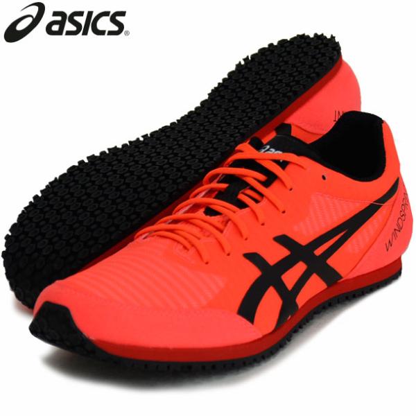 ファッションデザイナー Windsprint 陸上トレーニングシューズ アシックス 2 2e Cm 21 5 960 ホワイト サンライズレッド ショルダーバッグ Raffles Mn