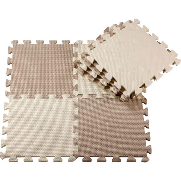 他サイト： JOINT MAT ジョイントマット やわらかジョイントマット ポルト 8枚組 モンブラン アウトドア グッズその他 (869139)の商品画像