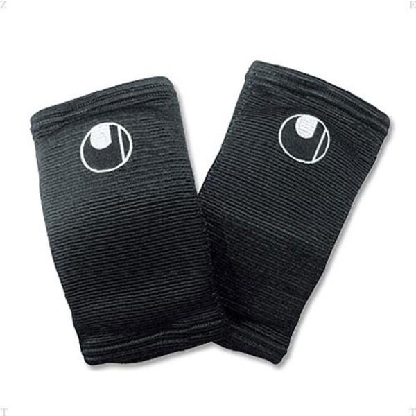 uhlsport エルボーバンテージ 痛めやすいヒジをソフトにプロテクトするヒジの形状にフィットする3Dソフトパッド(2個1組)●痛めやすいヒジをソフトにプロテクト●ヒジの形状にフィットする3Dソフトパッド●軽量でフィット感抜群の10mm厚...