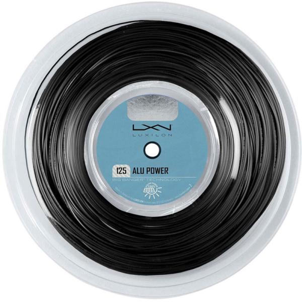 Wilson ウイルソン ALU POWER 125 200M REEL BLACK 125 テニス ガット WR83070011 Wilson Wilson(ウイルソン) ALU POWER 125 200M REEL BLACK テニス