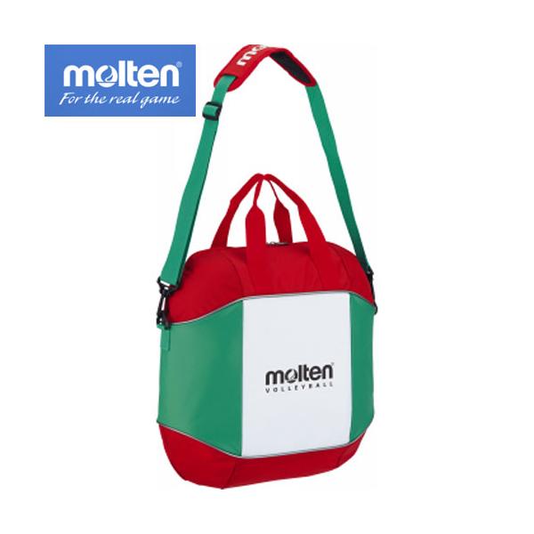モルテン　バレーボール　ボールバッグ(4個入れ用)■両面にパッドを内蔵■体への衝撃をやわらげ、型崩れも防ぎます。■生産国：中国製■サイズ：幅45高さ45奥行22cm■素材：ナイロン<!-- Keywords: molten,ボール4個...