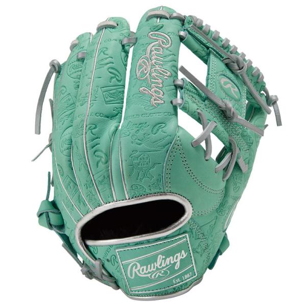 Rawlings 軟式用 グローブ　GR6HSN65 HOH レトロスタンプ pitsports_gr6fhsn62-mint