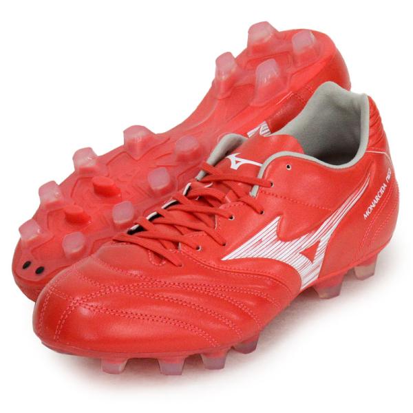 MIZUNO モナルシーダNEO 3 SW KL (MONARCIDA) 軽量・柔軟・素足感覚甲高、幅広選手にオススメのスーパーワイドフィット天然皮革モデル。天然皮革がもたらす柔らかなフィット感と4E相当のスーパーワイドフィットが魅力の1足...