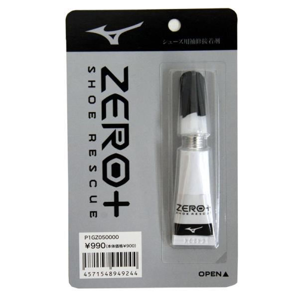 MIZUNO ZERO+ シューレスキューシューズ補修用接着剤■素材:シアノアクリレート、その他成分■内容量:3g■生産国:アイルランド