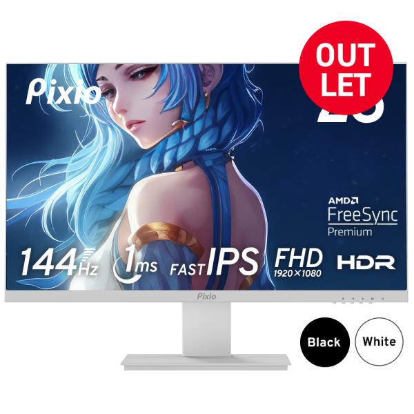 Pixio PX257 Prime ゲーミングモニター Pixio-PX257P-144Hz-FHD-