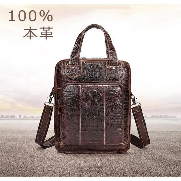 クロコダイル型押し ショルダーバッグ メンズ 本革 レザートートバッグ2way 斜めがけ おしゃれ 大容量 カジュアル ビジネス かばんバック Buyee Buyee 日本の通販商品 オークションの代理入札 代理購入